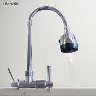 BI 360 Kitchen Black Faucet Stainless Steel Flexible Swivel Nozzle Sink Cleaning S N
