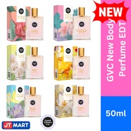 GVC Good Virtues Co. Body Perfume Badan Minyak Wangi Badan Rose, Yuzu, Lychee, Pear, Peony (50ml)
