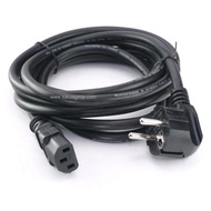 POWER CABLE Cord SNI EU to C13 AC- CPU PDU UPS APC PLUG CEE7 thickness 3x1.5mm 2 Meters Computer