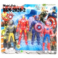 2020-2 4in1 Avengers Toys W4cm*H9.5cm
