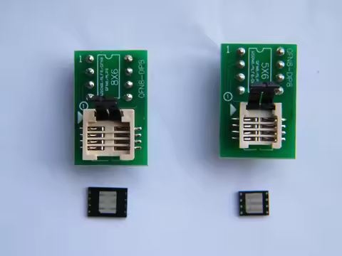 QFN8 /WSON8/MLF8/MLP8/DFN8 TO DIP8 universal two-in-one socket/adapter for both 6*5MM and 8*6MM chip