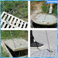 [KY] Manhole Hook Tool Utility Tool Heavy Duty Versatile Well Lid Opener Hook Handy Drain Cover Hook