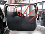 Mitsubishi Pajero V31 V33 Black Panther Q6 Sealing Rubber Strip for Rear Door Tailgate Car Accessory