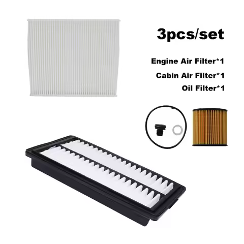 3pcs Filter Set For HYUNDAI MUFASA (NU2) 2.0L 2023 G4NJ Engine Cabin A/C Air Oil Filter Accessories 