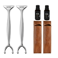 Bump Animal Double-Headed Fascia Pen Facial Fascia Knife Neck Massager Meridian Acupuncture Pen Dial