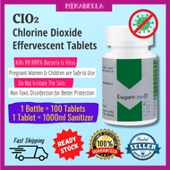 Chlorine Dioxide Effervescent Tablets Food Grade Disinfectant Tablets Household Multi Purpose Disinf