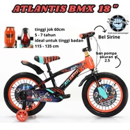 [✅Baru] Sepeda Anak Laki Laki Bmx 18 Inch ( 5 -7 Tahun ) Atlantis