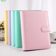 MIQUS Notebook Cover Stationery PU Leather DIY A6/A5 Journal|Color Notepad Cover