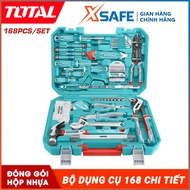 Set of 168 tools and combination tools TOTAL THKTHP21686