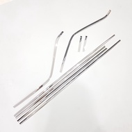 Bộ Nẹp Viền Chân Kính Inox Dành Cho Xe Suzuki Ertiga 2019+