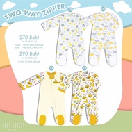 (Nov2023) Babylovett Basic - Two-Way Zipper ชุดนอนคลุมเท้า