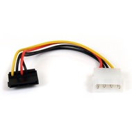 StarTech.com 6in 4 Pin LP4 to Right Angle SATA Power Cable Adapter - LP4 to SATA - 6in LP4 to SATA C