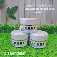 Cream linsky full putih untuk kulit kusam Bpom Ori / cream linsky Original