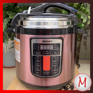 DESSINI PRESSURE COOKER 6L  PINK & RED - Aizumart