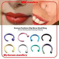 Nose Stud Anting Hidung Subang Hidung Nose Ring 鼻环 Emas Korea Emas Bangkok Earrings Korean Stud Earr