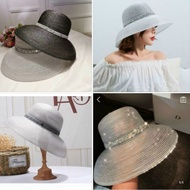 Bell-style beach hats, bell-style women's going out hats