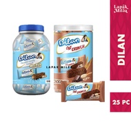 Dilan Caramel Chocolate and Oat Jar Packaging Dilan Contents 25 pcs