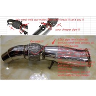 downpipe N20 engine 328ix 328i F30 320i 320ix F30 F31 F34 2.0L DOWN tube N20 turbo pipe 2012+ 4" cat