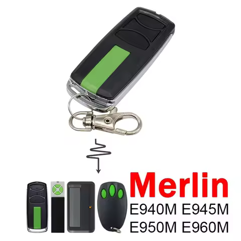 Merlin Premium E960M E940M E950M E945M E943M Security+2.0 Garage Door Remote Control Garage Door Ope