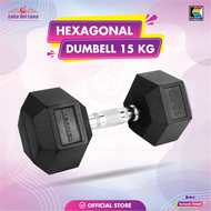 dumbell hexagonal 15kg KETTLER FIXED HEXAGONAL DUMBELL