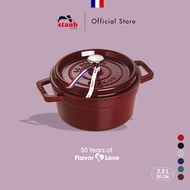 STAUB LA COCOTTE Cast Iron Round Cocotte 2.2L/20cm - Made In France