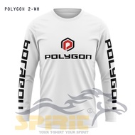 kaos sepeda lengan panjang polygon lipat gunung mtb