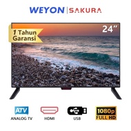 Weyon TV LED 24 inch HD Ready Smart TV Televisi Murah