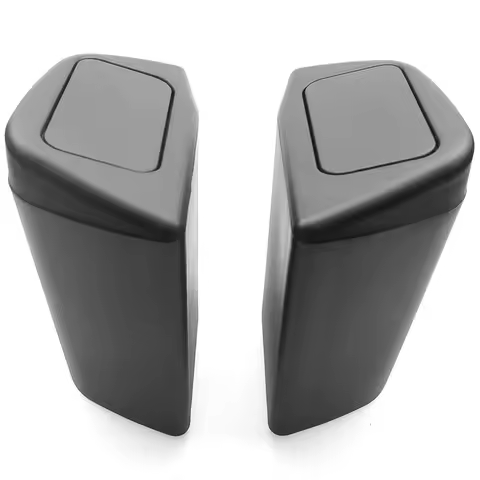 2PCS Car Door Storage Box for Toyota RAV4 Accessories 2019 2020 2021, Car Trash Bin Garbage Can Car 