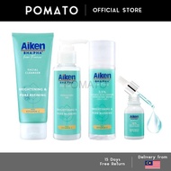 AIKEN BHA PHA Pore Refining Exfoliating Gel Cleanser Brightening Exfoliating Water Serum Remove blac