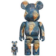 Medicom Toy Be@rbrick 庫柏力克熊 Van Gogh Museum Self 400% 梵谷 自畫像