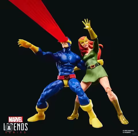 In Stock Hasbro Marvel Legends X-Men Two-Packs Cyclops & Jean Grey Gambit & Rogue Wolverine & Storm 