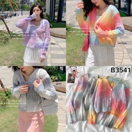 B3541 Ombre Candy Fury Knit Cardigan