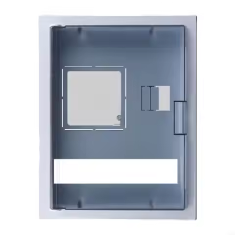 F2TE Uprgades Electric Meter Base Cover Dusts Protections Replacement Plate Protective Electric Mete