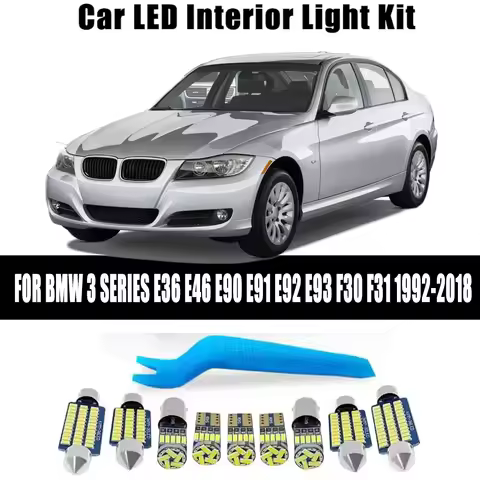 LED Interior Dome Reading Light Bulb Kit For Mercedes Benz MB C E S M ML W202 W203 W204 W210 W211 W2