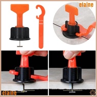 ELAINE 50pcs Tile Laying Clips, Tile Laying Construction Leveling Clips Tile Leveler Spacers, Floor 