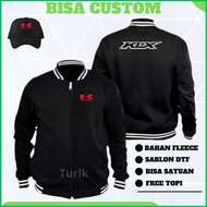 Kawasaki KLX Jacket Custom KLX Varsity Motorcycle Jacket