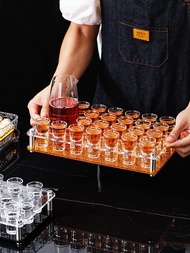 SGD HOT!！ B52 Bullet Cup Holder Set Bar KTV Liquor Glass Shot Small Household Foreign Wine Sip Cup C