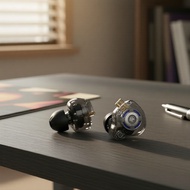 KZ Gale IEM Earbuds, HiFi Wired In-Ear Monitors, Deep Bass, Comfort Fit, Gaming Headphones without M