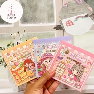 Senmu Sticker Book Size 9.5cm X 9.5cm YD-FXTZ Sticker Stationery