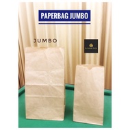 Jumbo Paper Bag / Jumbo Brown Paper Bag / Minimum Food Bag Message 100 Pcs