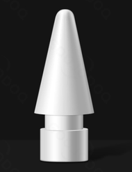 GOOJODOQ Apple Pencil nib tib Maximum reduction Stylus Nib Interchangeable Nib for Pencil 1/2 Clear 