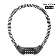 WEST BIKING Bicycle Cable Lock 5 Digits Password Anti-theft Bike Lock Motorcycle Scooter MTB Road Bi