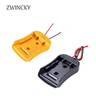 ZWINCKY Battery adapter for DeWALT 18V/20V Battery Dock Power Connector With 14 Awg Wires Connectors