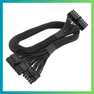 18 Pin+10 Pin to ATX 24 Pin Cable Motherboard PSU Power Sleeved Cable for  HX750i / 850i / 1000i/HX1