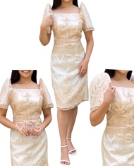 Filipiniana Dress With Burda