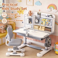 Ergonomic Children Study Desk Primary School Household Writing Desk And Chair Set Lifting Desk And C