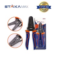 Kapusi K-91189 Self-Opening Wire Stripping Pliers, Staka KA-0781 Flexible Size 0.6-2.6mm 10-22AWG