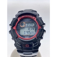 CASIO Men's Watch Quartz Digital Rubber Red BLK G-2300F-4 Direct from Japan Secondhand
