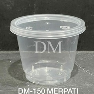 THINWALL DM CUP DOVE - THINWALL DM CUP DOVE 100ML 150ML + lid - Pudding Glass - Puyo Glass