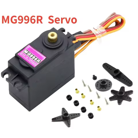 13KG Torque 4.8-6.0V Digital Durable Servo MG996 MG996R RC Servos Motor Metal Gear for 1/8 1/10 RC C